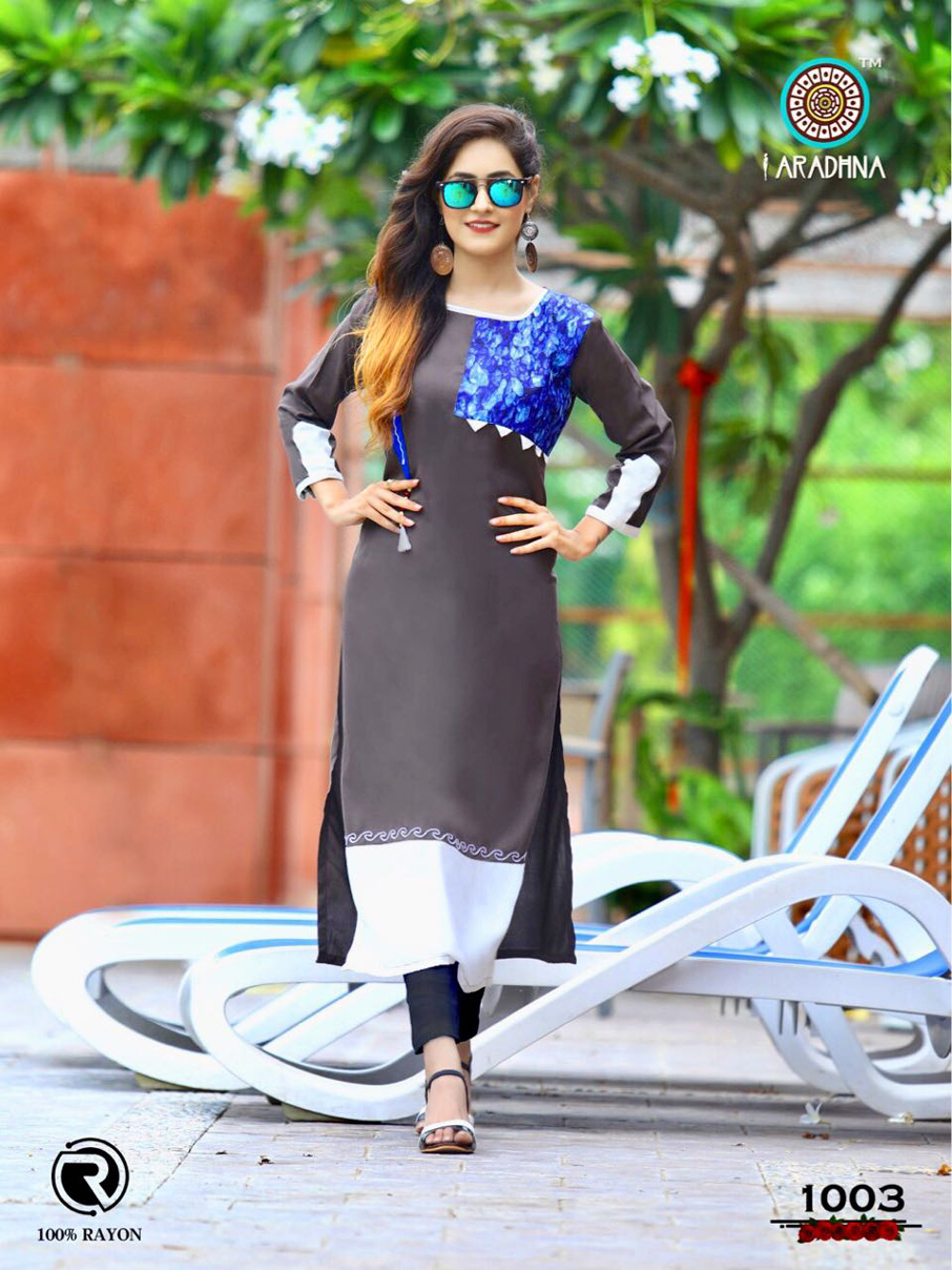 Rose Rivera Rayon Kurti Launched by Aradhna Brand Rose Rivera Rayon Kurti Launched by Aradhna Brand